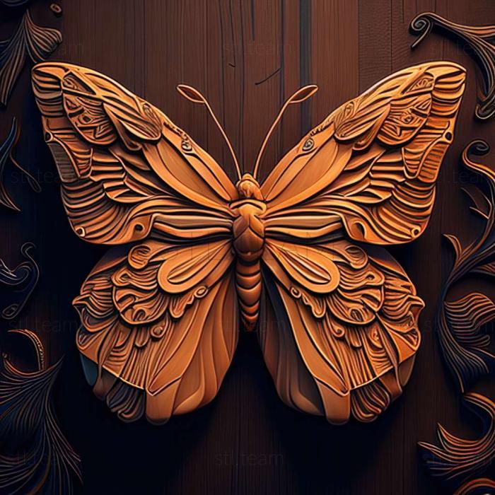 3D model Butterfly (STL)